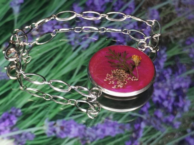 Bracelet fleurs de champs
