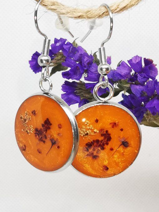 Explosion florale orange