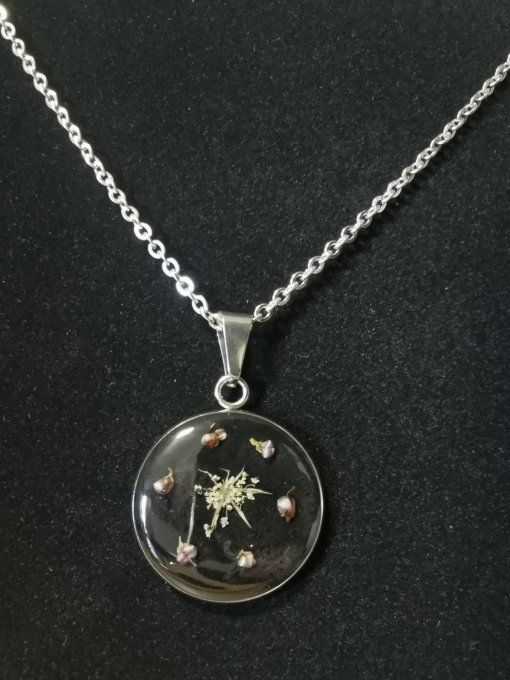 Pendentif Anne et bruyère